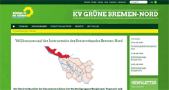 Desktop Screenshot of gruene-bremen-nord.de